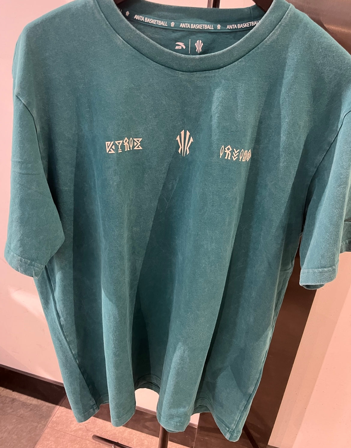 Anta Kai 1 2025SS Breathable Letter T-shirt