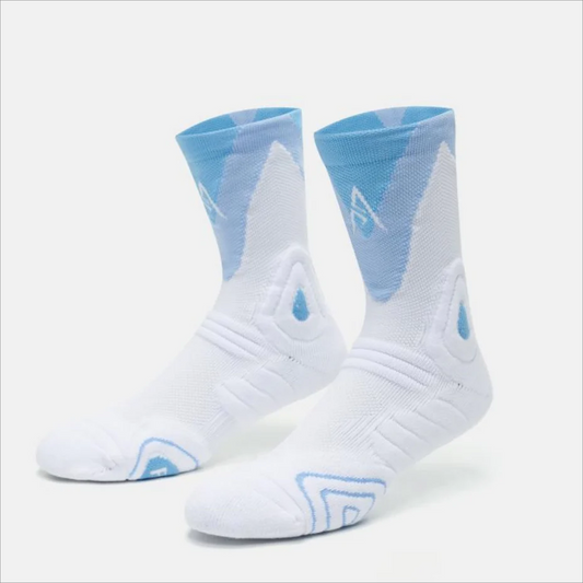 Rigorer x Austin Reaves Basketball Socks Pro - White/Blue