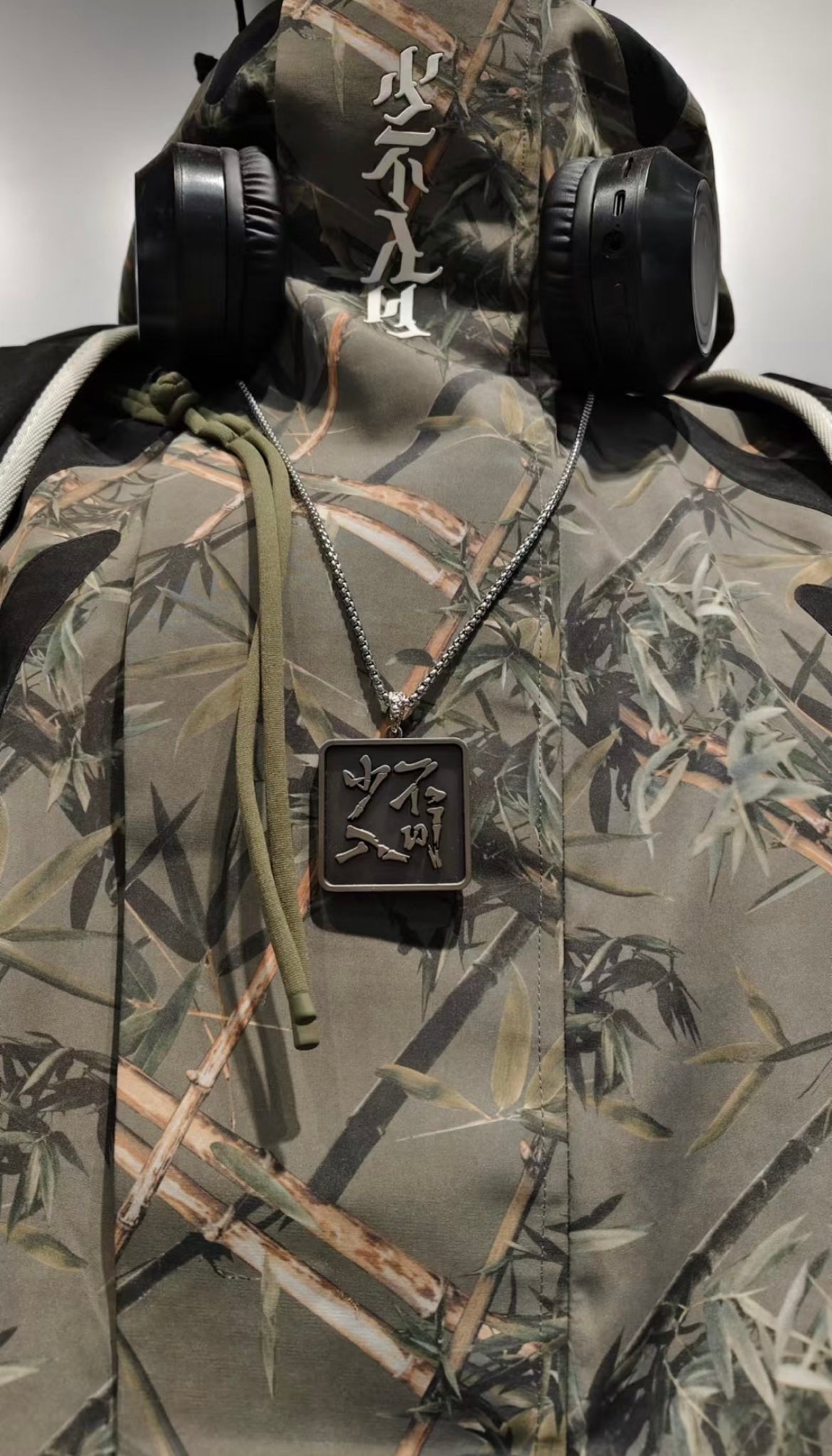 Li-Ning Badfive Bamboo Print Trendy American Jacket