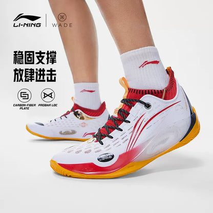 Li Ning Wade 808 2 Ultra Sports Shoes - Red/White