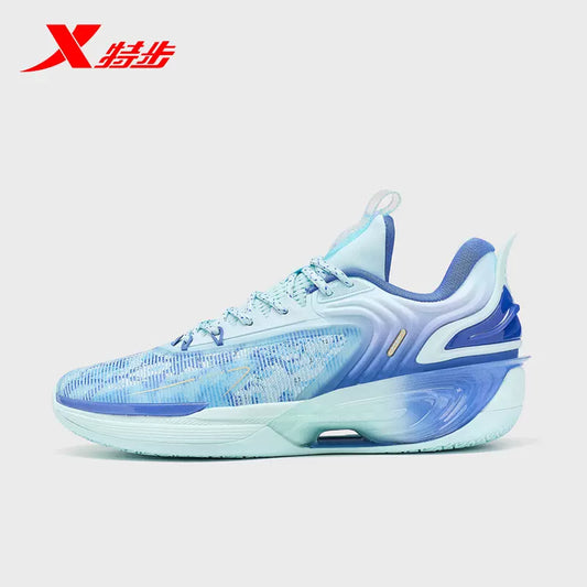 Xtep Levitation 7 Low Basketball Shoes - Bubble Blue