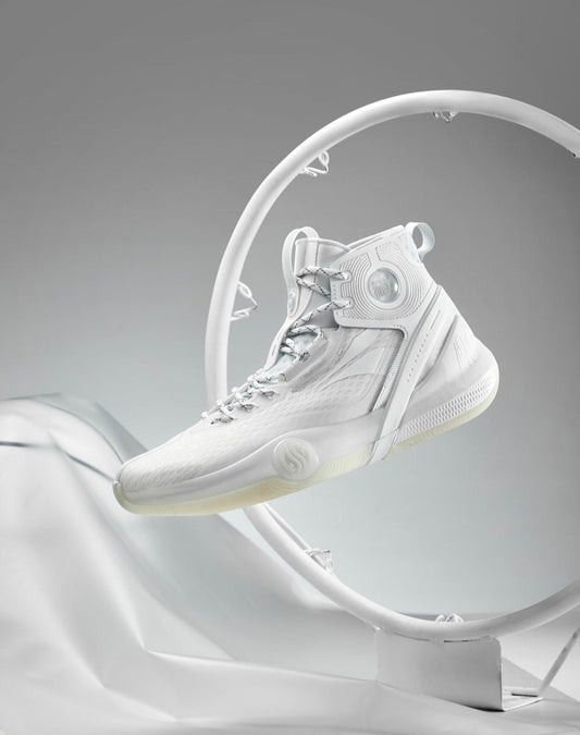 361 Degrees AG3 Pro Basketball Sneakers - Pure white